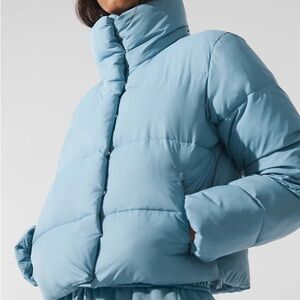 ALO Yoga Gold Rush Puffer – Celestial Blue
